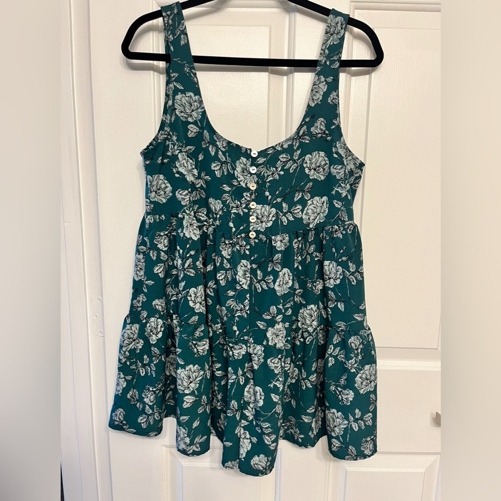 Urban outfitters floral romper size M